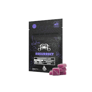HEAVY HITTERS - HEAVY HITTERS | POMEGRANATE KUSH 1:1 THC/CBG - 5PK | EDIBLE
