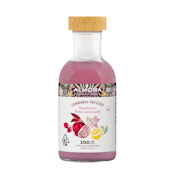 Pomberry Rose Lemonade | 12oz 100mg Beverage | Almora Farms x Whitethorn Rose Farms