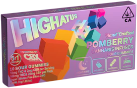 Pomberry Sour Gummies | 5:1 THC:CBN | 100mg