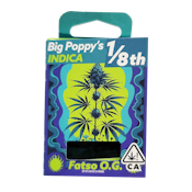 Big Poppy’s - 3.5g Flower (Fatso OG-Indica)