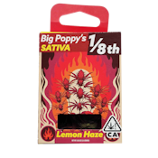 Big Poppy’s - 3.5g Flower (Lemon Haze-Sativa)