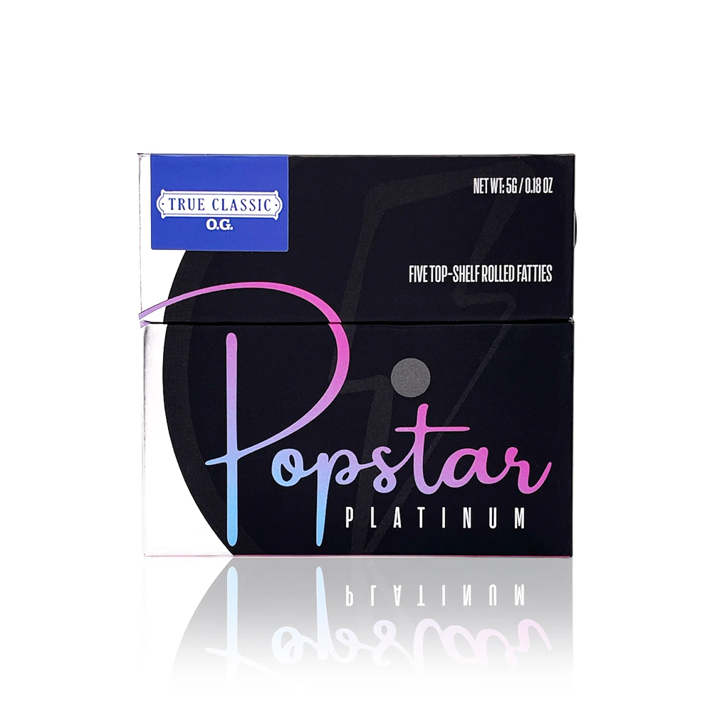 POPSTAR PLATINUM - POPSTAR PLATINUM - Preroll - Lemon Cherry Gelato - 5-Pack - 5G Main Image
