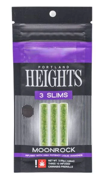 Portland Heights - Portland Heights Cherry Diesel 3pk Moonrock Infused Slims 1g Main Image