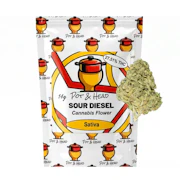 Pot & Head | 14g | Sour Diesel (sativa)