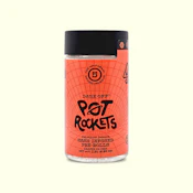 2.5g 5-pack Strawberry Fields Pot Rockets / Hash Infused Indoor Pre-rolls / Daze Off