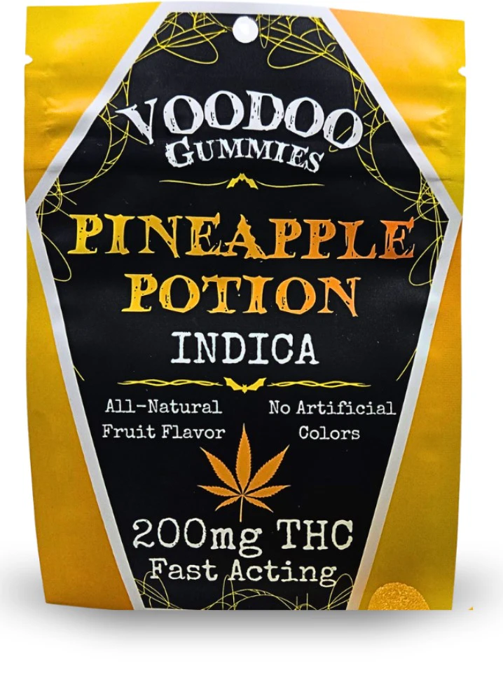 Voodoo -  Voodoo-Gummies-Pineapple Potion-Indica-200mg THC Main Image