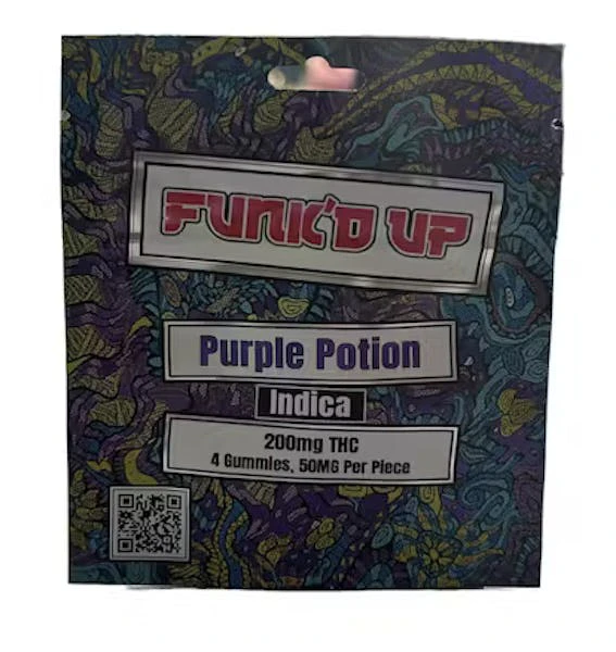 Funkd Up - Funkd Up - Purple Potion 200MG (4x50MG) Main Image