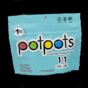 Dream Edibles | Potpots | Milk Chocolate -  1:1 THC/CBD