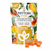 Potters | Mango | CBG 1:1 | Sugar-Free Fruit Chews
