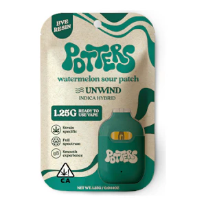 Potters | Watermelon Sour Patch | All-In-One | 1.25g