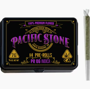 PACIFIC STONE - Pacific Stone - Pre Roll Pack - Indica - Private Reserve - (7g total) 14 pack