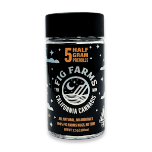 FIG FARMS - Fig Farms - Moonana Wreck - Preroll Pack - 5pk - 2.5g