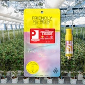 Permanent Z Banger 1g Nucleus Cured Resin Cart - Friendly Brand x Preferred Gardens