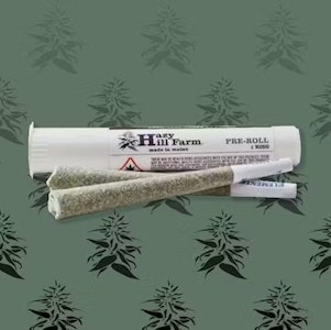 Hazy Hill -  Hazy Hill | Chem D | 1g Pre-Roll