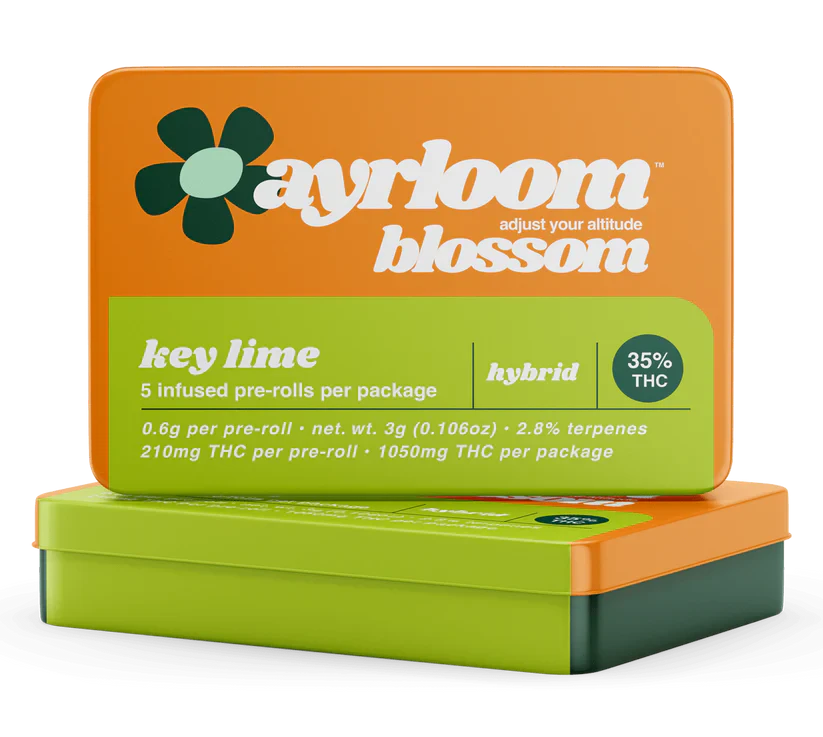 ayrloom - Ayrloom | Key Lime | 5 pack Pre Rolls Main Image