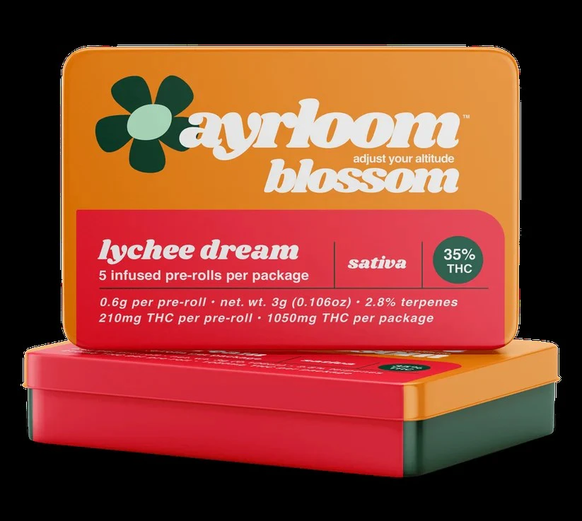 ayrloom - Ayrloom - Lychee Dream - Infused PreRolls - 5 x 0.6g Main Image