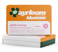 Pink Rozay 5pk 0.6g Prerolls - Indica | Ayrloom