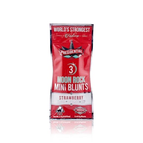 PRESIDENTIAL - Infused Preroll - Strawberry - Mini Moon Rocks Blunts - 3-Pack - 2.1G