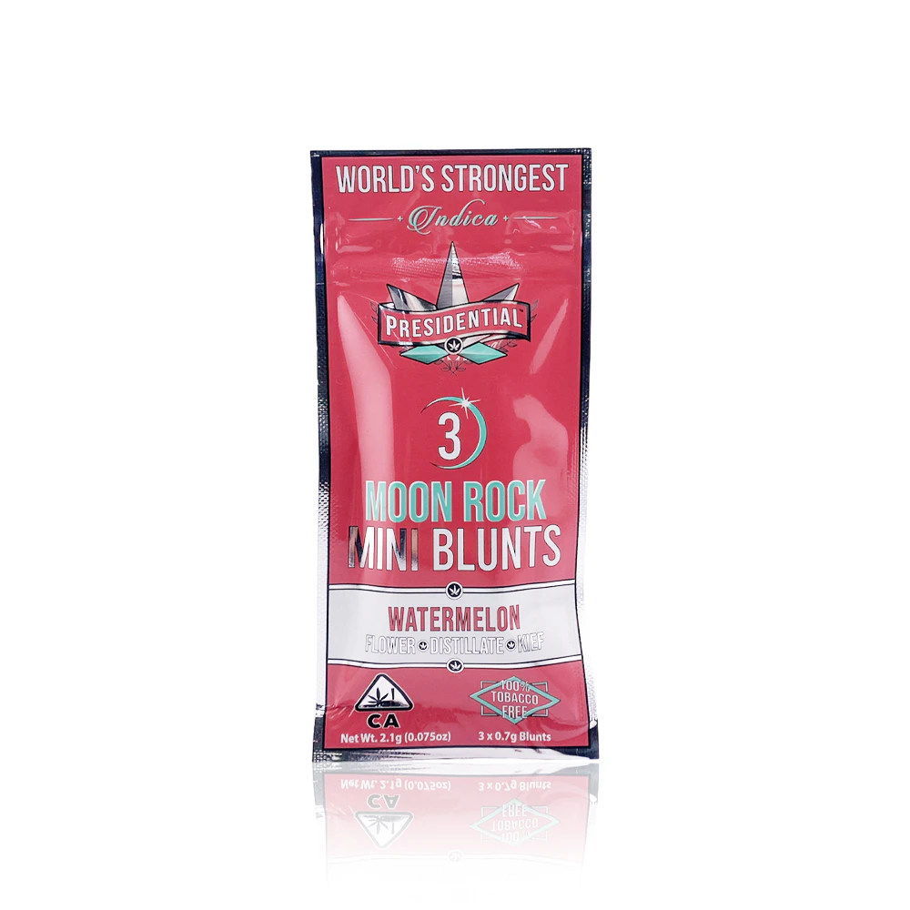 Presidential - PRESIDENTIAL - Infused Preroll - Watermelon - Mini Moon Rocks Blunts - 3-Pack - 2.1G Main Image