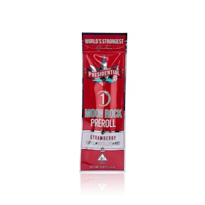 PRESIDENTIAL - Infused Preroll - Strawberry - Moon Rock Joint - 1G