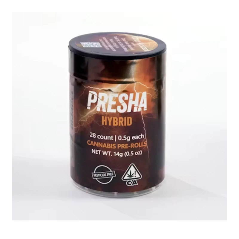 Presha - 14g Funky Town (Greenhouse) Pre-Roll Pack (.5g - 28 pack) - Presha Main Image