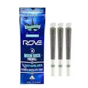 Presidential - 3pk Moon Rock Mini Infused Preroll - Skywalker