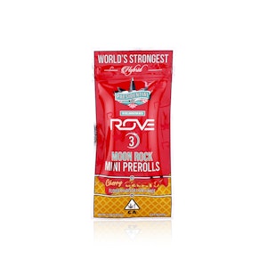 PRESIDENTIAL - PRESIDENTIAL - Infused Preroll - Cherry Gelato - Mini Moon Rock Joints - 3-Pack - 1.5G