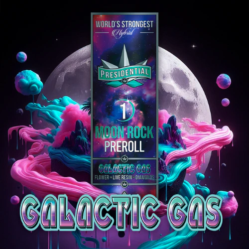 Presidential - Presidential Moon Rock 1g Preroll — Galactic Gas Main Image