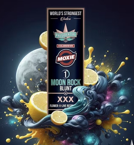 DUMBO ELECTRIC - XXX -Indica- 38.74% THC | Infused Moonrock Blunt, 1.5g | Presidential    -mm10 middle
