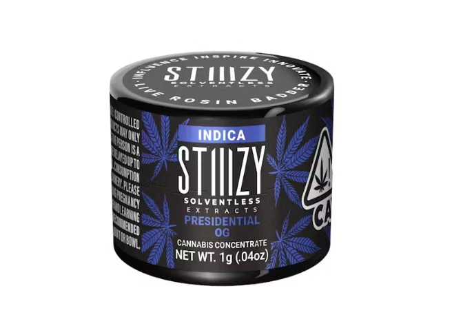 STIIIZY - Stiiizy - Presidential OG - 1g Live Rosin Badder Main Image
