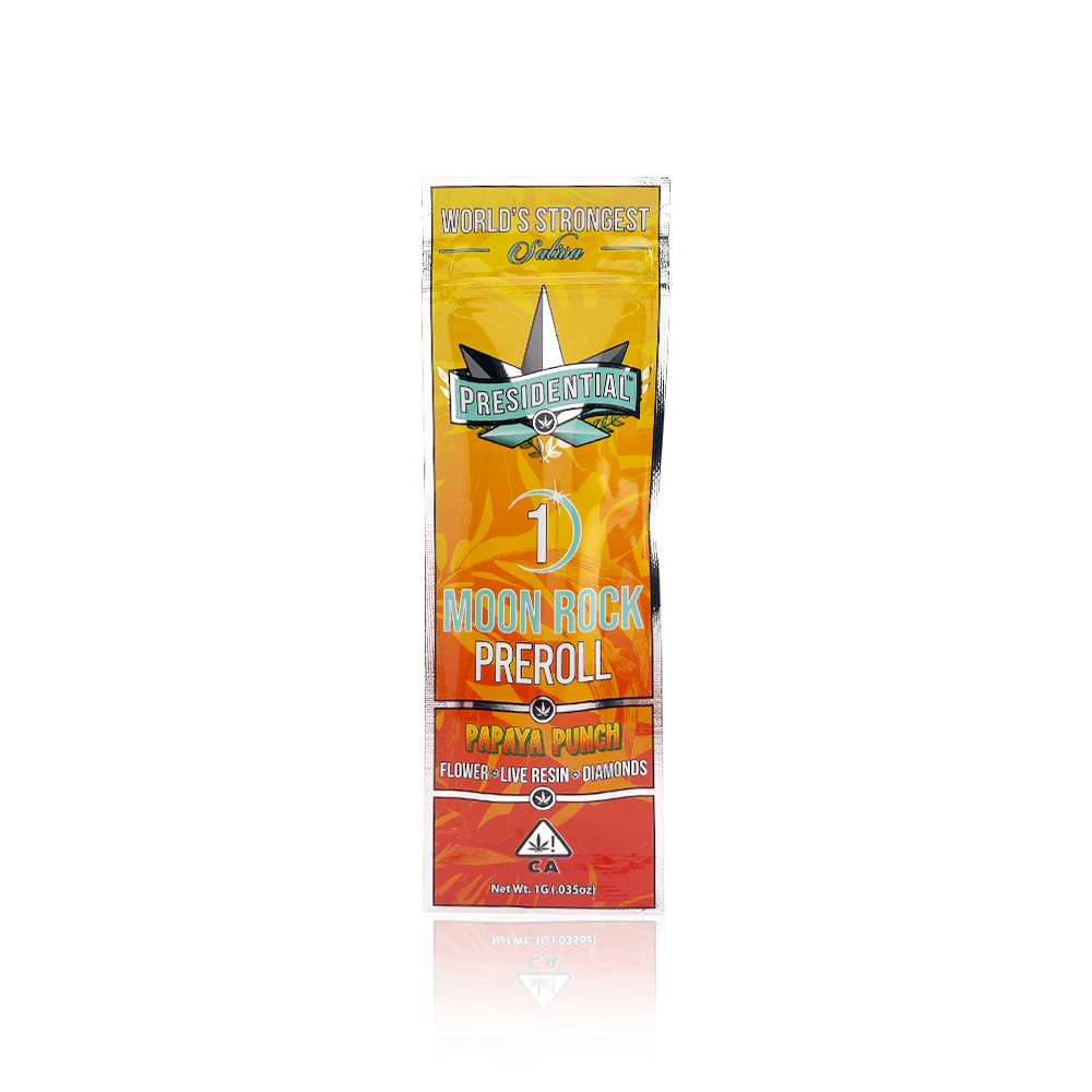 Presidential - PRESIDENTIAL - Infused Preroll - Papaya Punch - Moon Rock Joint - 1G Main Image