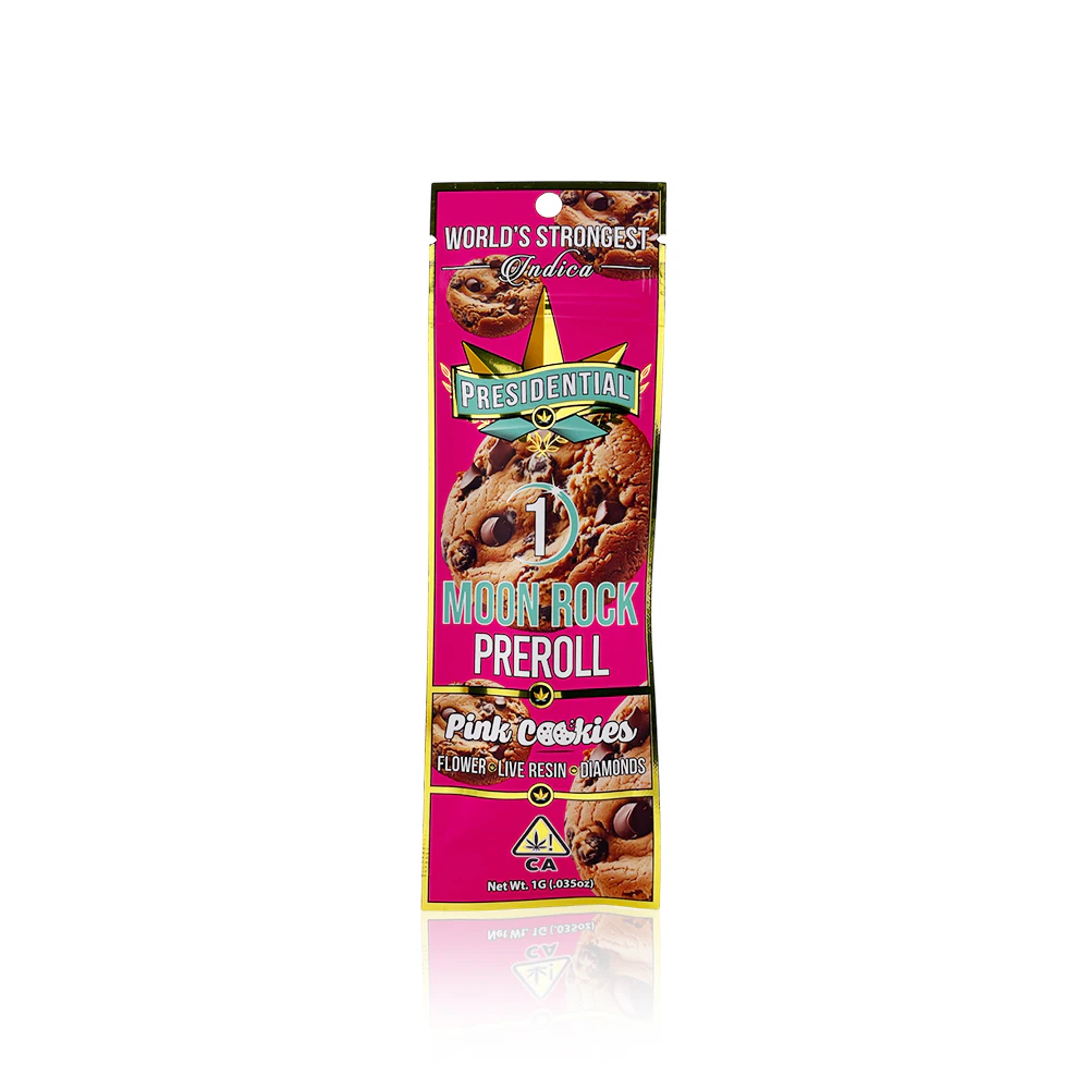 Presidential - PRESIDENTIAL X THC DESIGN - Infused Preroll - Pink Cookies - Moon Rock Joint - 1G Main Image