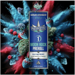 Blue Raspberry -Indica- 33.63% THC | Presidential Moon Rock (Infused-Preroll) 1g | Dumbo Electric      -ll11 back