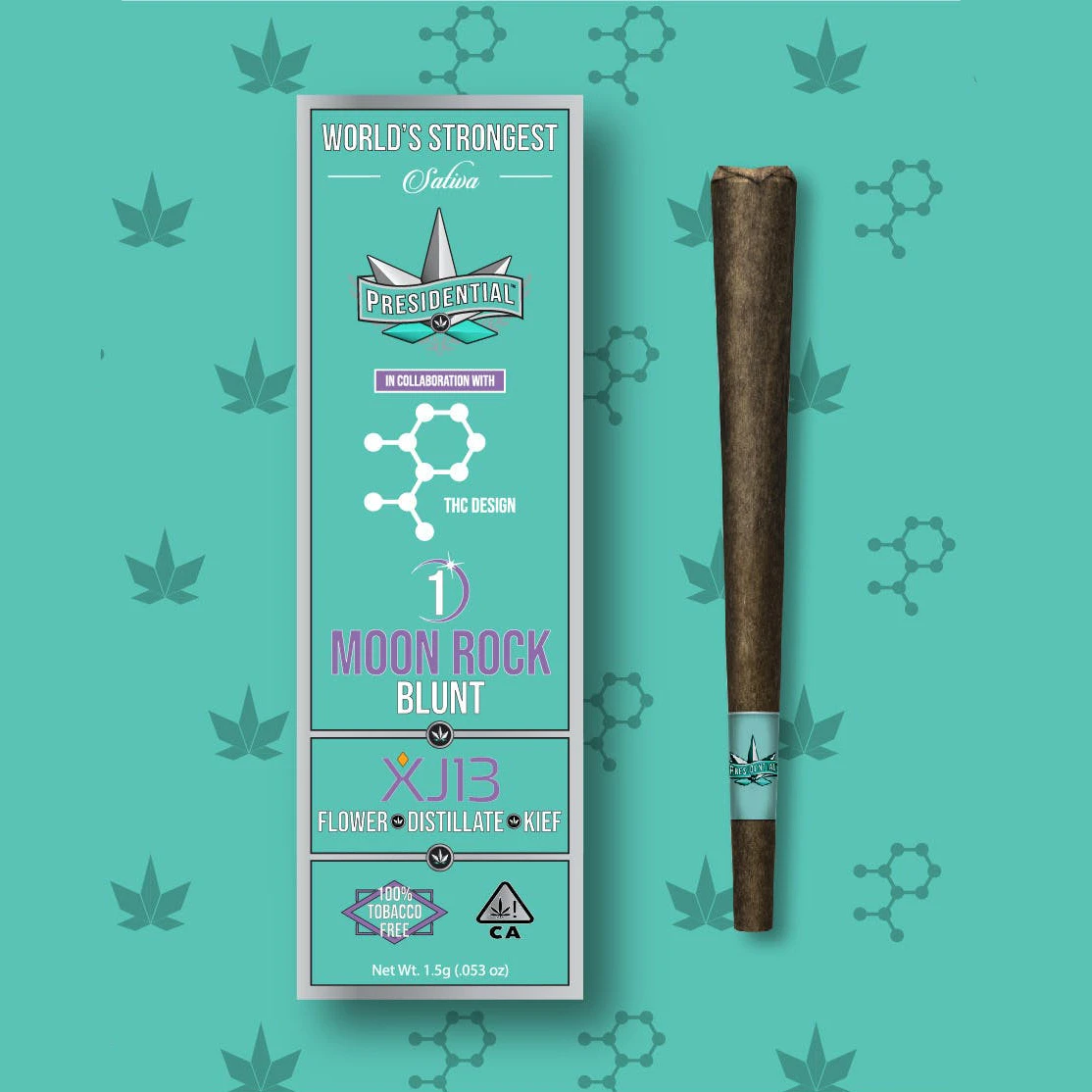 Presidential - PRESIDENTIAL | XJ-13 BLUNT - INFUSED | PREROLL | 1.5G Main Image