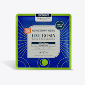 Hometown Hero Live Rosin Hybrid White Widow Sugar Free Gummies 2 Pack