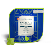 Hometown Hero Live Rosin Hybrid White Widow Sugar Free Gummies 10 count