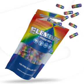 Elements - Pre-Rolled Prism Tips (100pc) 
