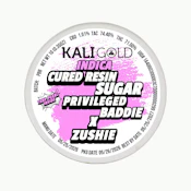 Kali Gold Privileged Baddie x Zushi Cured Resin Sugar 1.0g