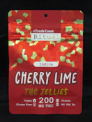 Cherry Lime Jellies (200mg) Adult-Use