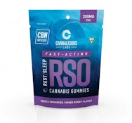 Cannalicious Labs-RSO-Gummies-Rest/Sleep-200mg