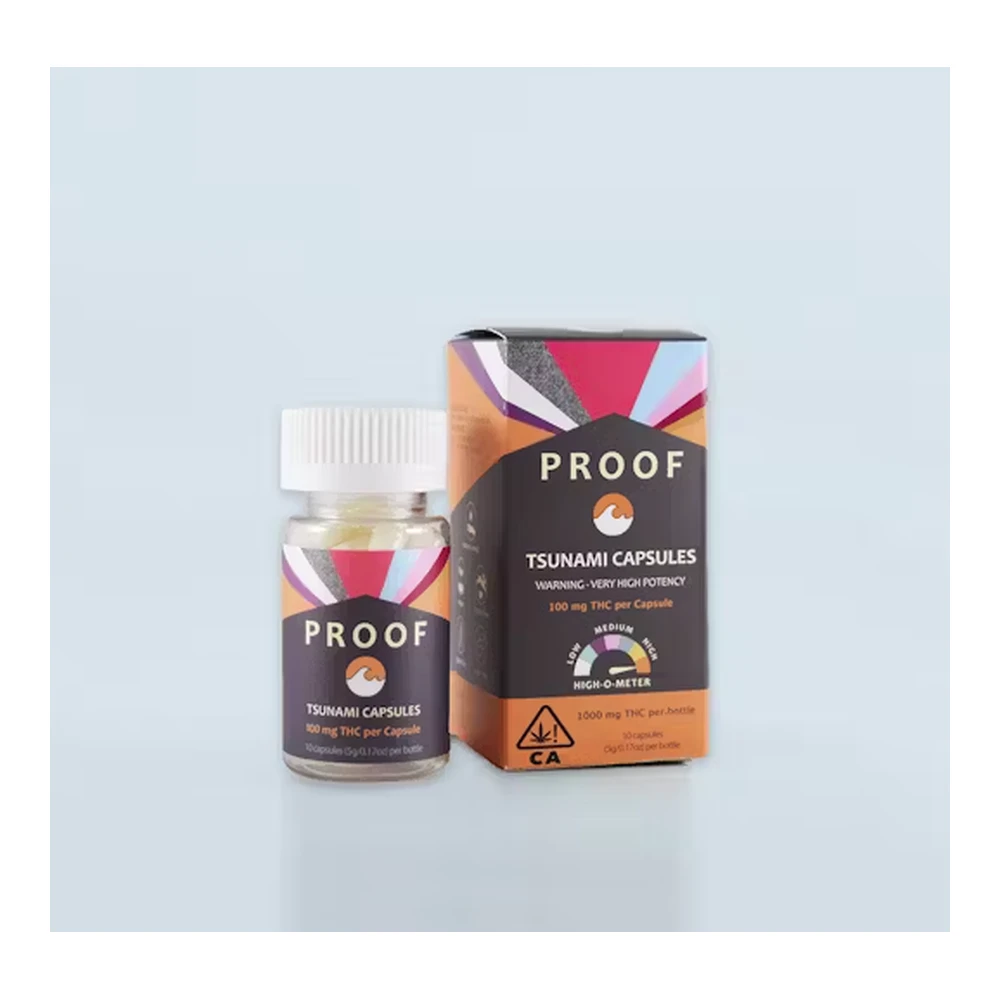 Proof - Proof | Tsunami Capsules | 100mg : 10pk | High Potency Capsules | 1000mg Main Image