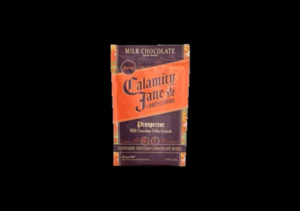 Calamity Jane - Dark Star - Chocolate Bites - Calamity Jane Prospector Milk Toffee Crunch - 100mg (2:1)