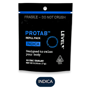 LEVEL+ - Level - Protab - Refill - Indica - 40pk - 1000mg