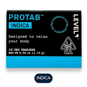 LEVEL+ - Level - Protab - Indica - 10pk - 100mg