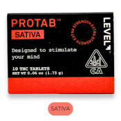 Level - Protab Sativa - Tablets - 10pk - 100mg