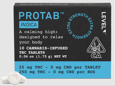LEVEL+ - Protab Indica 10-Pack - Level