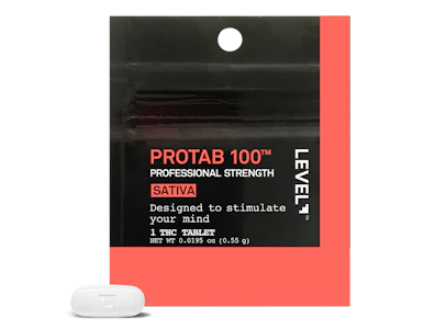 LEVEL+ - Level Single 100mg ProTab Sativa