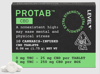 LEVEL+ - Protab CBD 10-Pack - Level