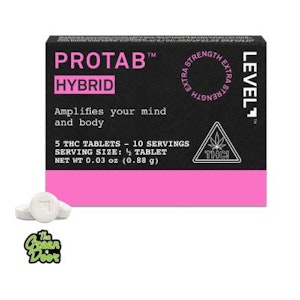 LEVEL+ - LEVEL - PROTAB HYBRID - 10pk (26mg THC ea)