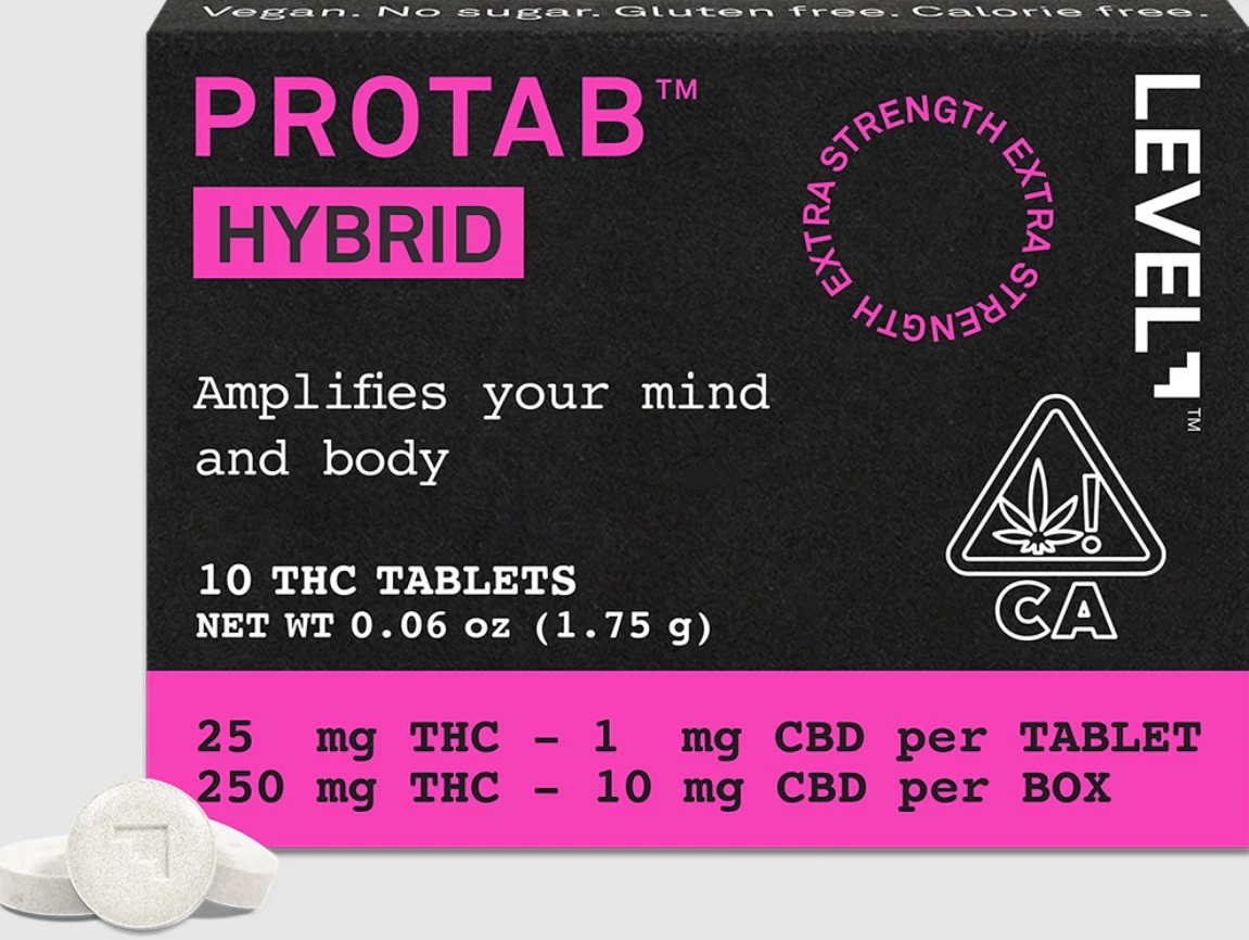 LEVEL - Level - Protab Hybrid - 250mg THC - 10pk Main Image